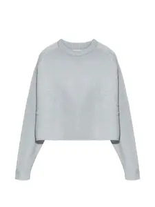 Укороченный вязаный топ Karine Lisa Yang, синий