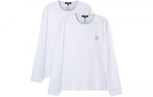 Длинный рукав футболка VERSACE, белый