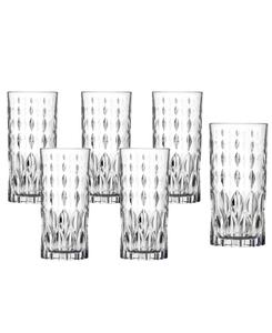 Набор из 6 высоких коктейлей "Мэрилин" Lorren Home Trends, Clear