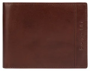 Кошелек bugatti "LUCIDO", натуральная кожа, коричневый