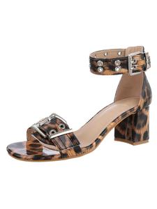 Сандалии на плоской подошве Ital-Design, цвет braun und beige