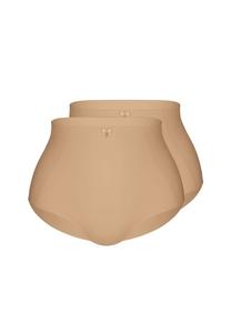 Трусы-Стринги с красивой вышивкой 2 шт. в упаковке Sassa, цвет comfort skin