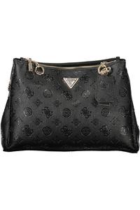 Сумка женская Guess Jeans Cresidia, черный / золотой