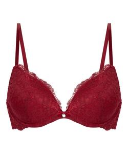 Бюстгальтер-футболка Hunkemöller Marine, красный