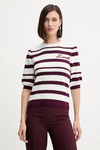 Свитер из кашемировой смеси Twinset, бордовый