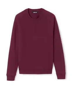 Мужской свитшот с круглым вырезом Lands' End, красный