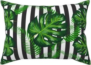 Pevtufa Чехол для подушки с принтом пальмовой зелени Palm Greenery