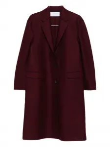 Шерстяное пальто Chester на пуговицах Harris Wharf London, красный