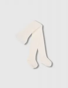 Базовые ребристые детские колготки Gocco, песочный