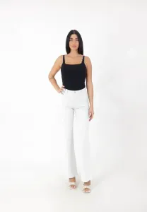 Джинсы-Клеш Elara, Weiß