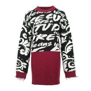 Женское платье с длинными рукавами FW22 VERSACE JEANS COUTURE, мультиколор