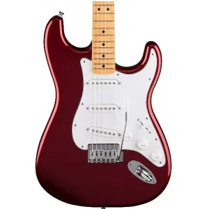 Fender Standard Stratocaster, гриф из клена, белая накладка, Candy Cola