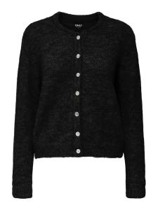 Вязаный кардиган ONLY ONLMAGGIE, черный