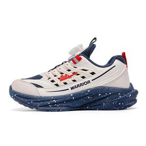 Детская обувь серии Rhythm, нескользящая, износостойкая, дышащая. WARRIOR, серый/синий