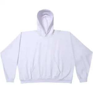 YEEZY Толстовка Unisex White Hooded Moderate Regular