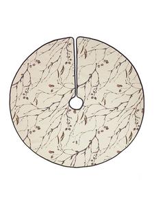 Butter Kings Юбка для рождественской елки "Холодная пустыня" кремового/светло-коричневого цвета - Ø 130 см