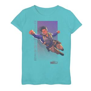 Футболка с графическим рисунком «Что если Killmonger» для девочек 7–16 лет Marvel