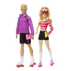 Барби Модницы Барби и Кен на роликовых коньках 65-летие Mattel