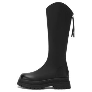 Сапоги женские Daphne высокие на молнии, черный