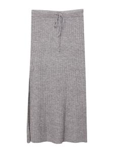 Юбка макси Pull&Bear Skirt, пятнистый серый