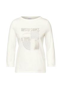 Рубашка с длинными рукавами Cecil, белый