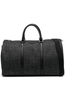 Дорожная сумка с нашивкой-логотипом Canali, серый