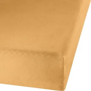 Простыня на резинке Erlangen" apricot 180x200 cm - 200x200 cm" Erwin Müller