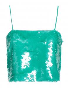 Кроп-топ Skills & Genes, зеленый