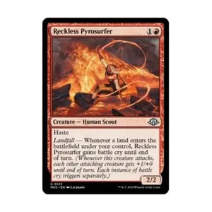 CCG Безрассудный пиросёрфер (U), MTG - Modern Horizons 3