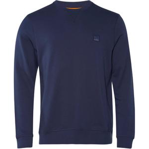 Босс Свитшот с круглым вырезом HUGO BOSS, синий