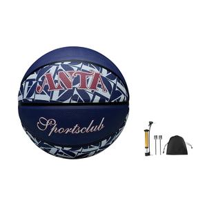 ANTA Резиновый баскетбольный мяч blue размер 7 тренировочный unisex
