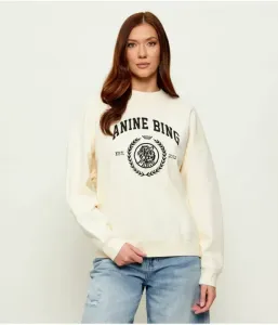 Толстовка MILES oversize fit Anine Bing, экрю