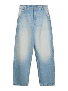 Мешковатые джинсы Bershka, светло-голубой