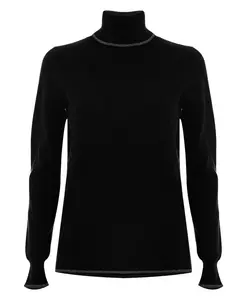 Свитер с высоким воротником Kocca, черный