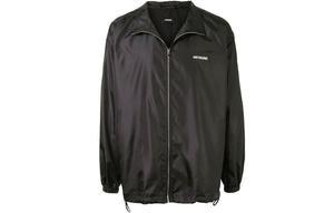 WE11DONE Куртка с капюшоном и логотипом, Black