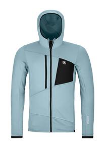 Флисовая куртка ORTOVOX FLEECE GRID HOODY, Glacier Grey/Blue-Grey