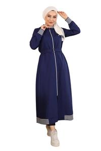 Платье MODAMIHRAM, темно-синий