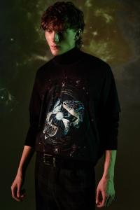 Хлопковая футболка Medicine, темно-синий