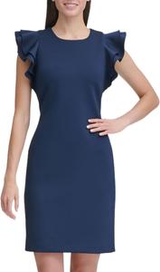 Женское стеганое мини-платье Tommy Hilfiger, Sky Captain