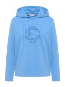 Cecil Футболка с длинными рукавами, цвет «фонтанный синий»