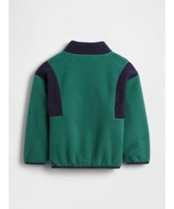 (K) Теплый пуловер с застежкой-молнией на четверть длины (для малышей/младенцев)