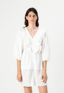 Повседневное платье RUNA RUFFLE DRESS YAS, белый