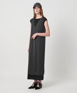 Многослойное платье из шифона Tenjiku x Astraet, цвет Black