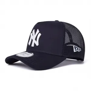 New Era Хлопковая бейсболка из полиэстера унисекс темно-синего цвета, Navy Blue