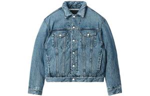 Джинсовая куртка унисекс винтажная средняя индиго Alexander Wang