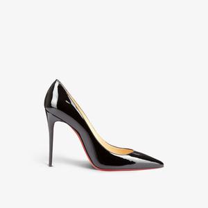 Туфли-Лодочки Kate 100 из лакированной кожи Christian Louboutin, черный