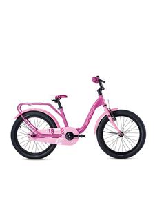 Детский велосипед - niXe 18 дюймов, 1 скорость | от 5 лет - Розовый/Нежно-розовый S'COOL