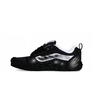 Vans Кроссовки для скейтбординга Knu Skool, износостойкие, нескользящие, низкие, унисекс, черные, белые