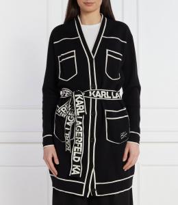 Свитер Karl Lagerfeld Relaxed fit, черный