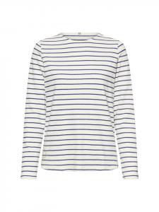 Camel Active Лонгслив с длинными рукавами из чистого хлопка цвета индиго